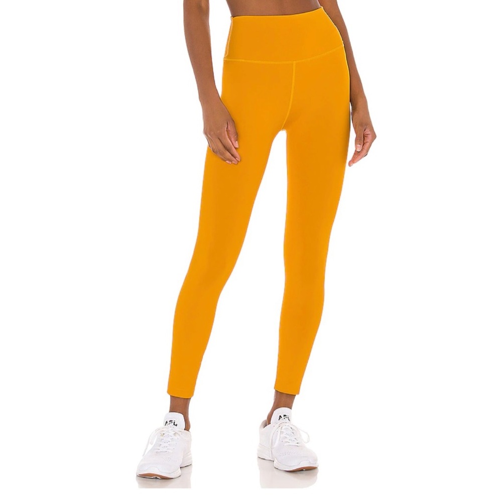 AVA HIGH WAIST 7/8 LEGGING IN MARIGOLD